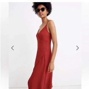 Madewell Dress Cami Wrap Dress